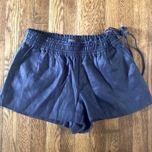 J. Crew linen pull on shorts